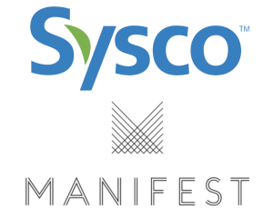 Sysco and Manifest Distilling Logo